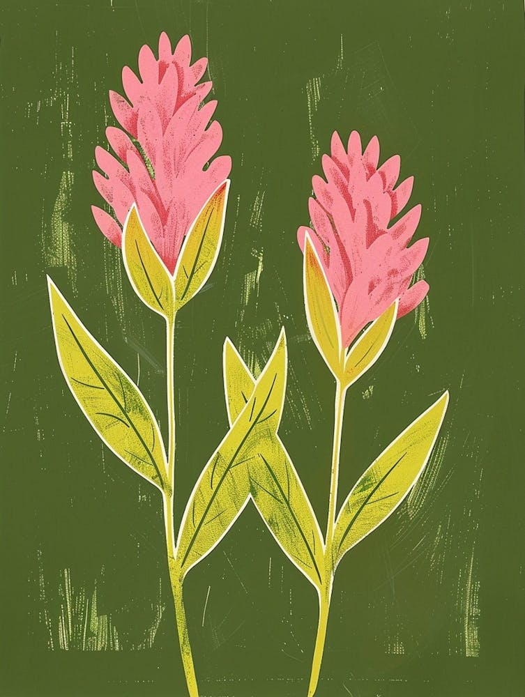Célosie Rose & Verte 1