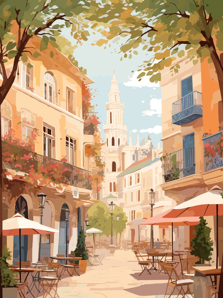 Valencia Spain 11 Illustration