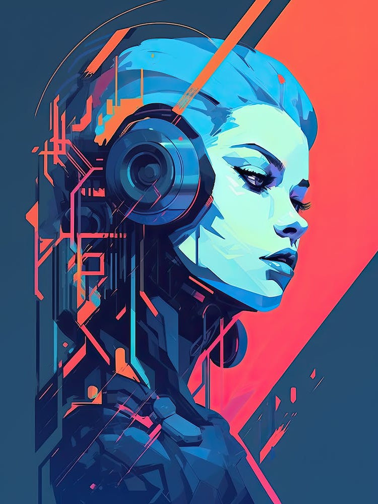 Cyber woman
