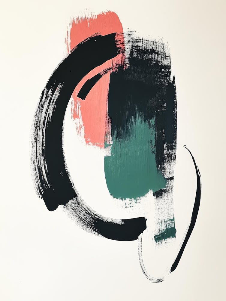Abstract Brushstrokes 48