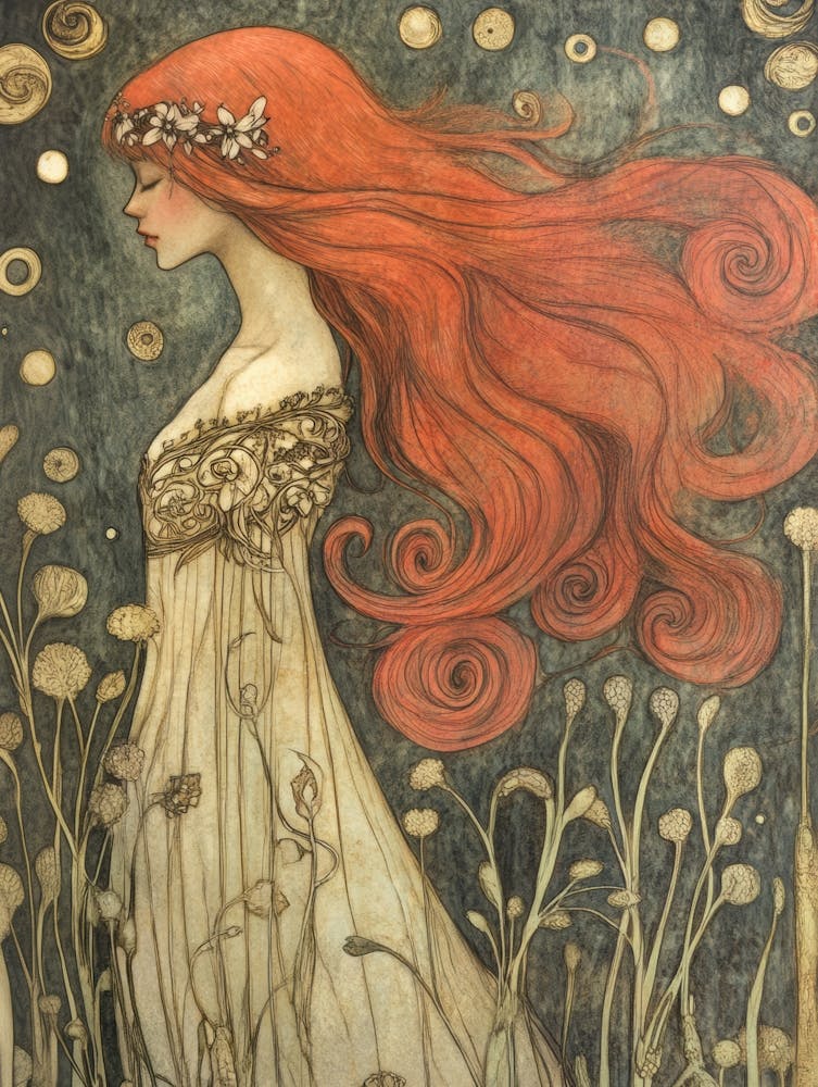 Girl With Red Hair 2