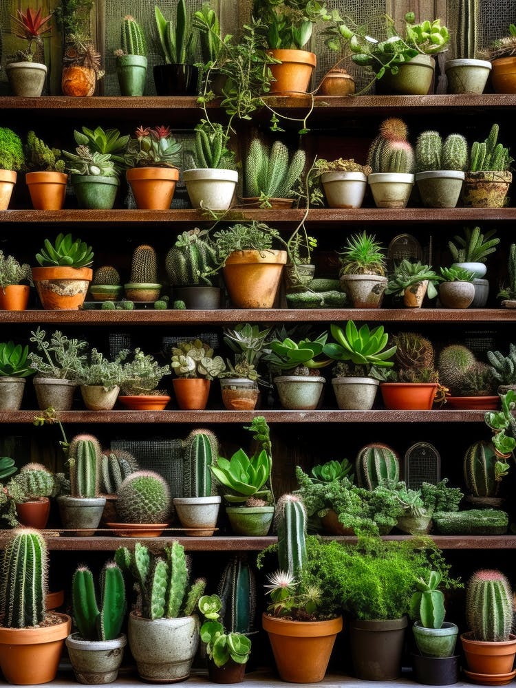 Cactus Shelf plant lover 1