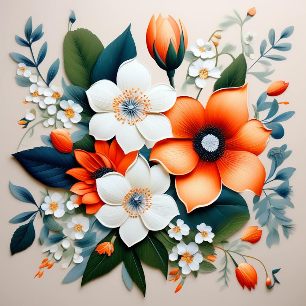 Paper Flowers 3