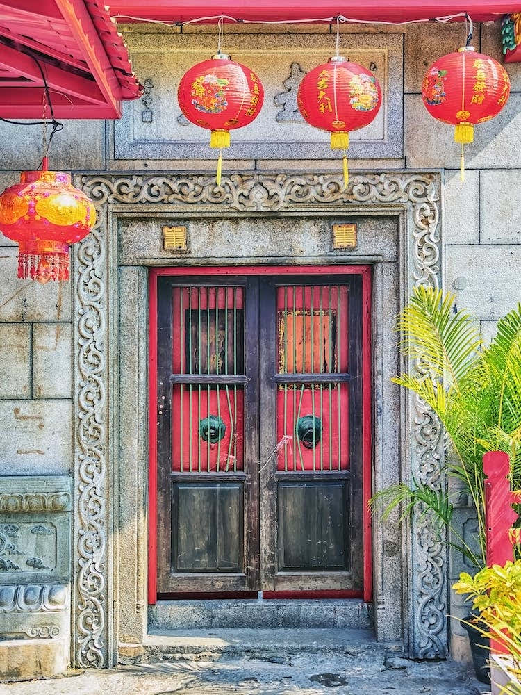 Door In Chinatown