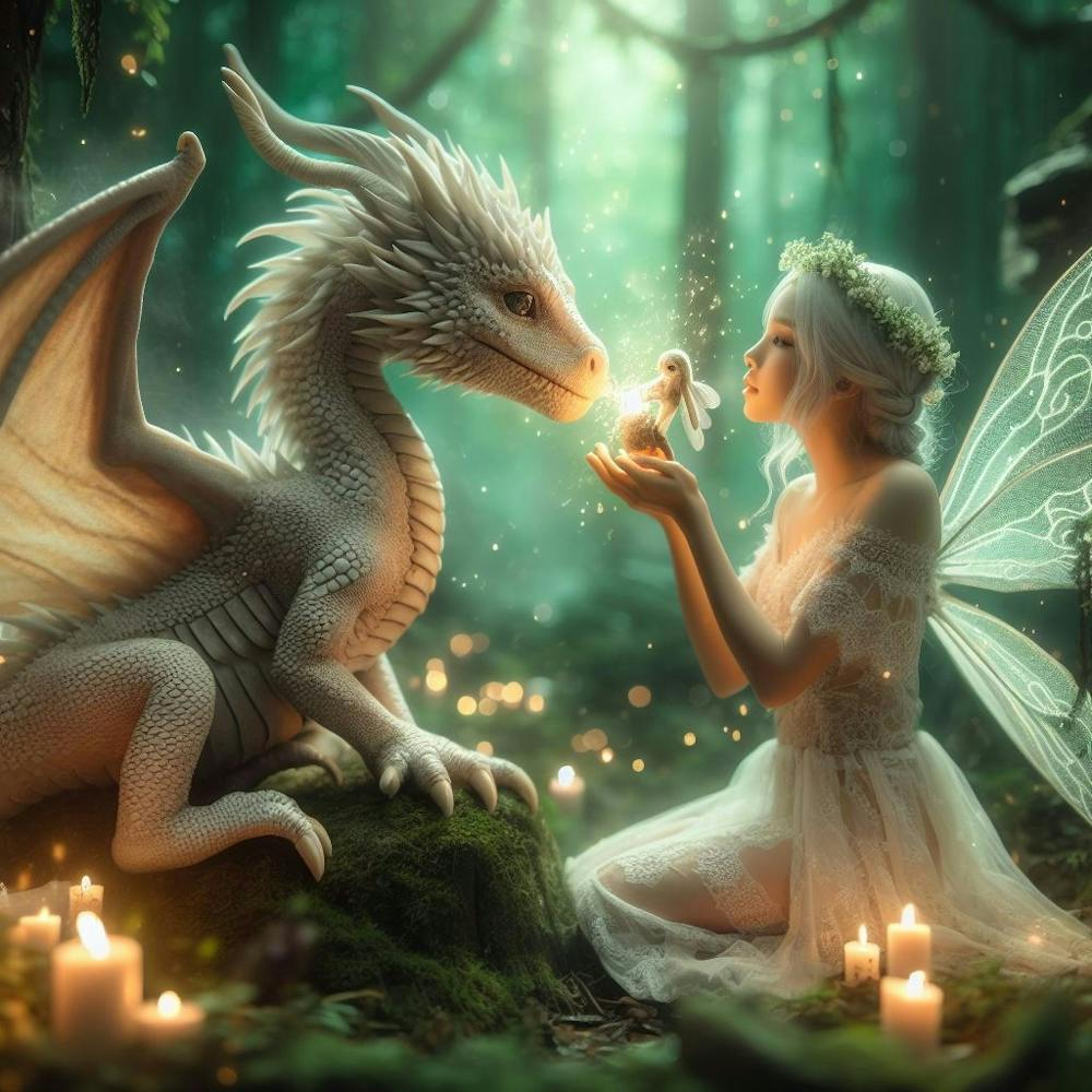 Fairy And Dragon 1