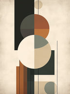 Vintage Vortex; Mid Century Boho Whirl