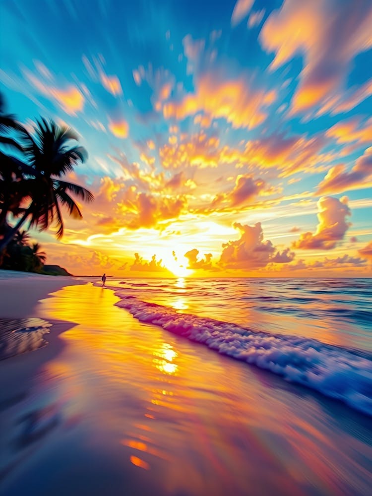 Sunset On The Beach 13