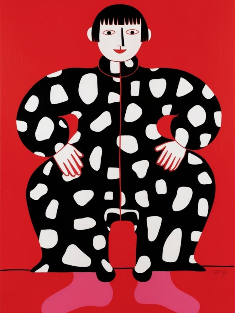 Polka Dot Girl 1