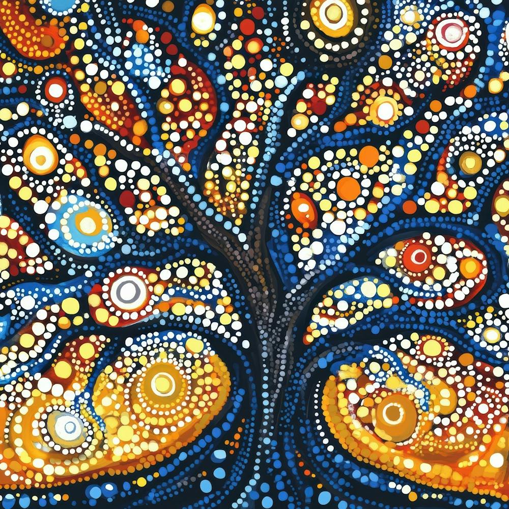 Colorful Tree of Life 16