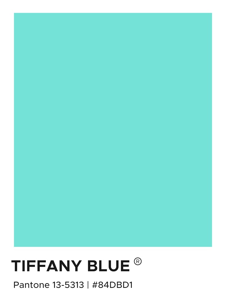 Tiffany Blue Pantone, luxury, fashion, mood, vibes, decor, modern, colorful, motivating, pantone, swatch, aesthetic, cool, cute, shopping