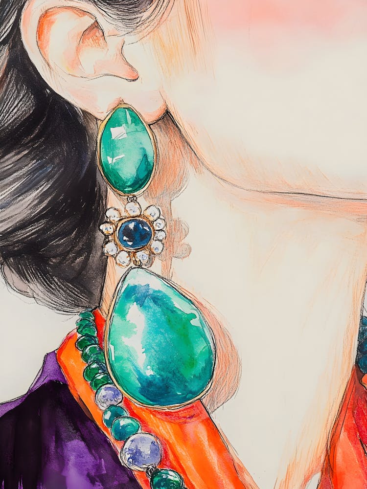 Emerald Earrings