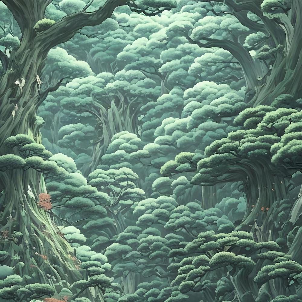 Giant Forest Trees