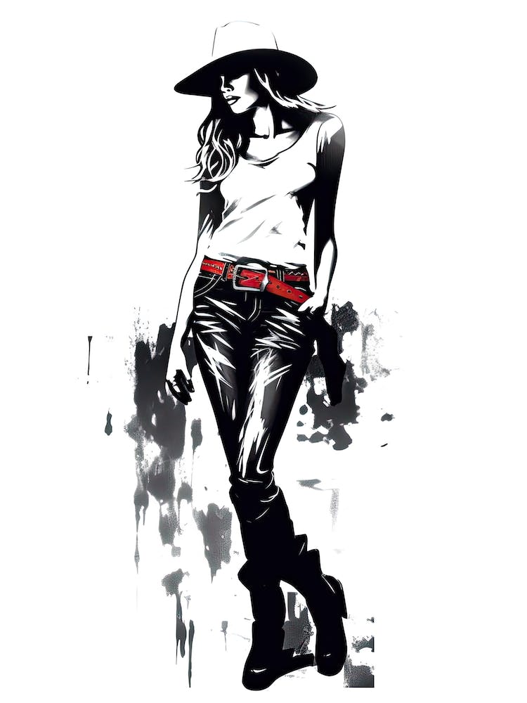 Cowgirl Ink Style 1
