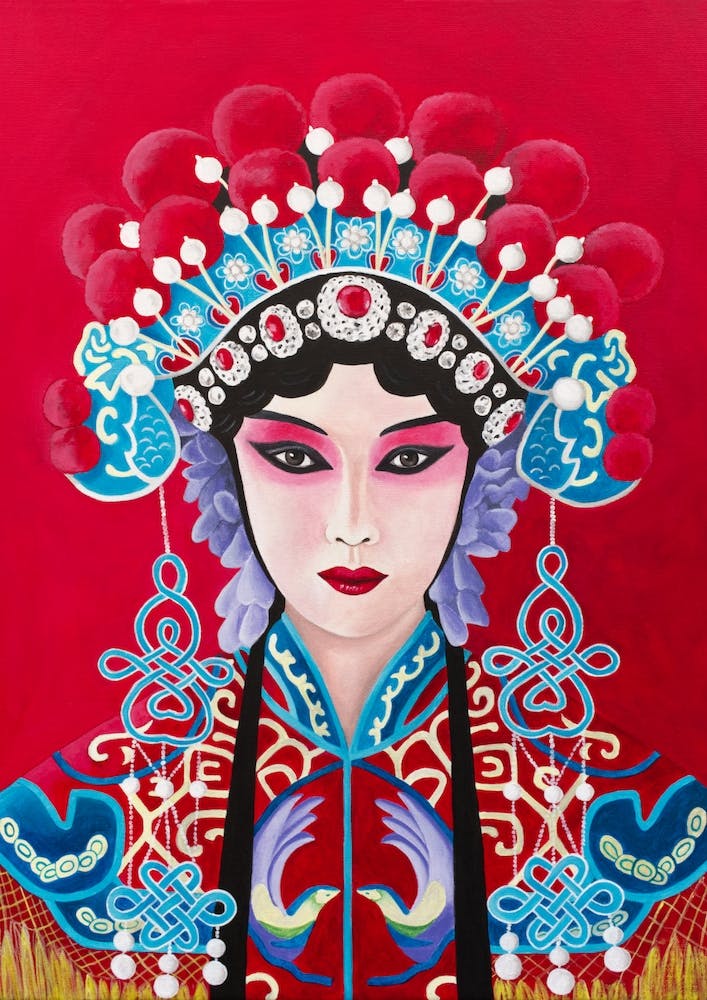 Chinese Opera Lady