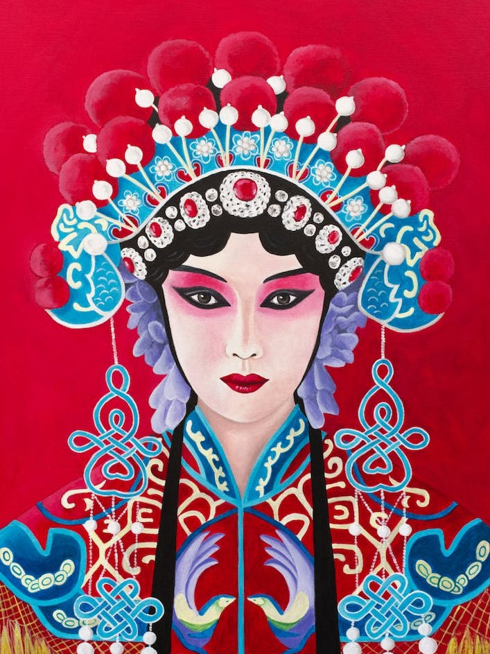 Chinese Opera Lady