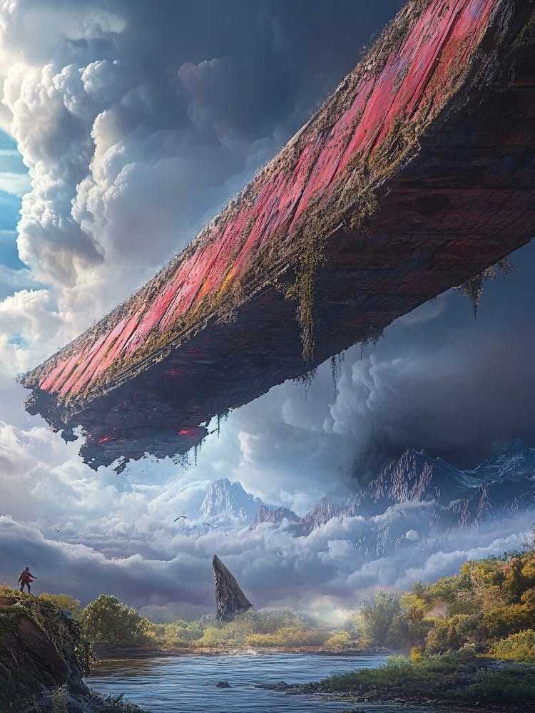 Spaceship In The Sky