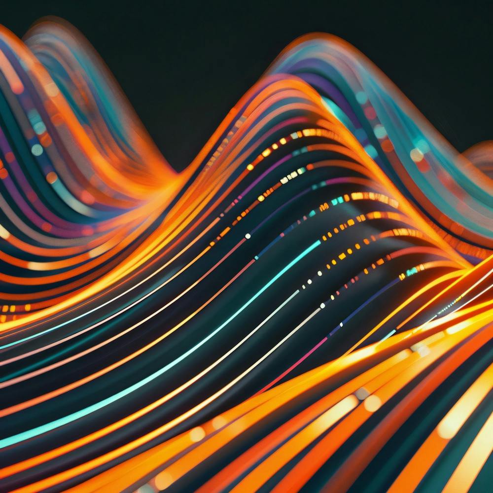 Abstract Wave Pattern 3