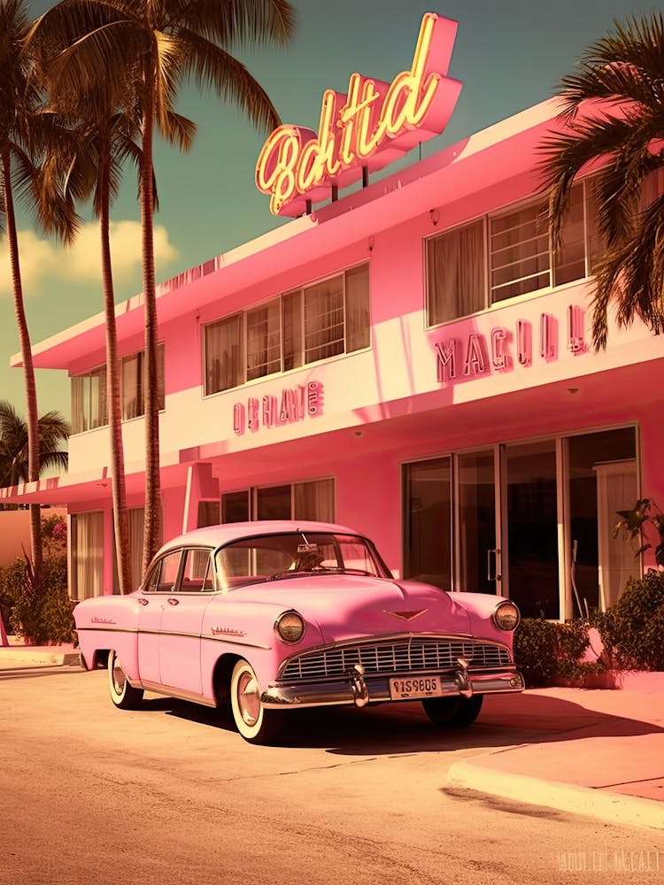 Pink Palm Springs Kitsch 3