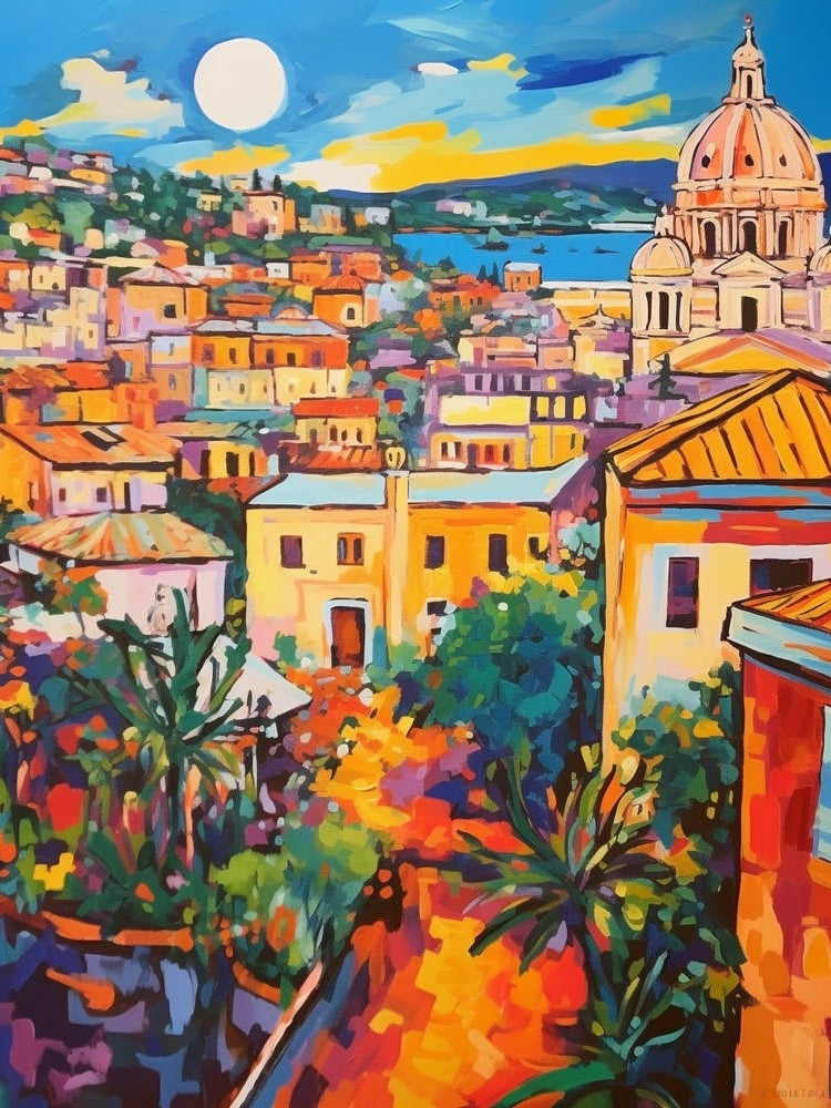 Rome Italy 1 Fauvist Painting