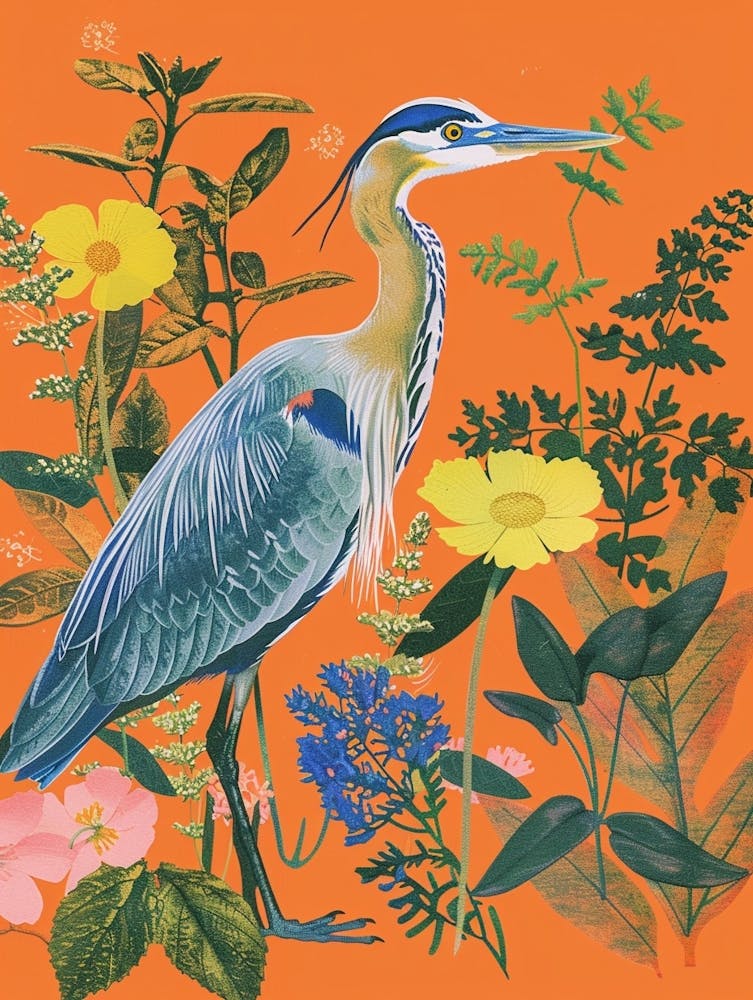 Spring Birds Great Blue Heron 3