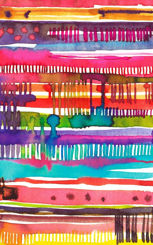 Irregular Watercolor Lines