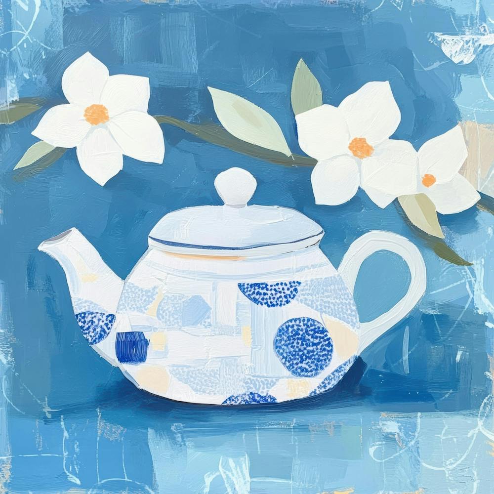 Magnolia Teapot 1