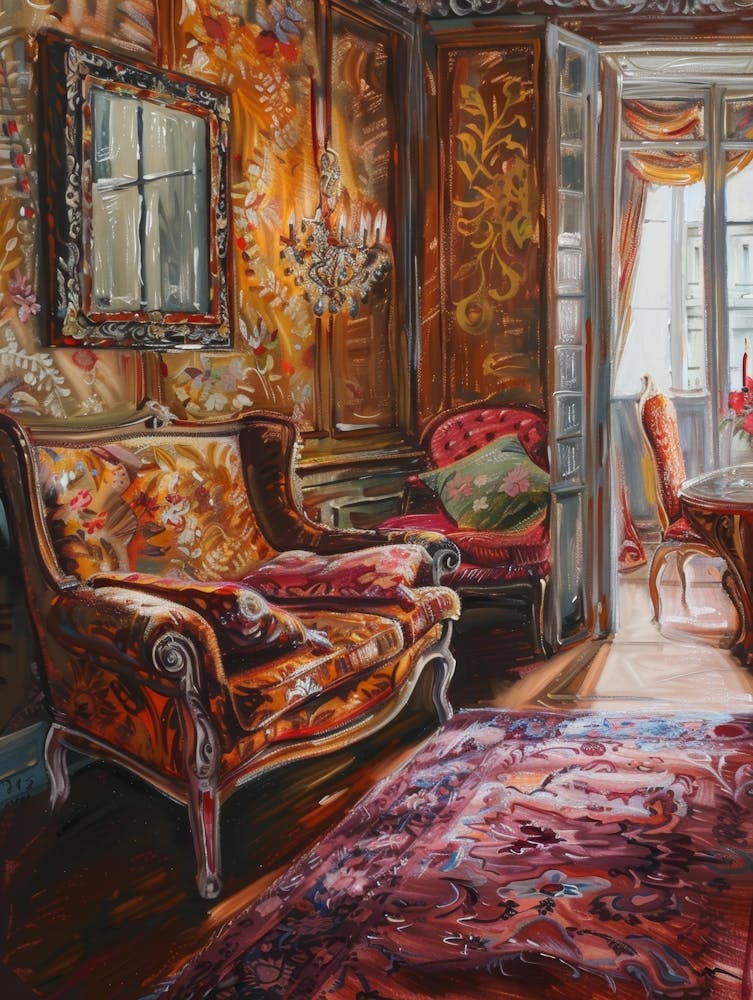 Parisian Living Room