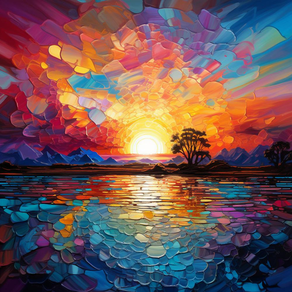 Sunset On The Lake