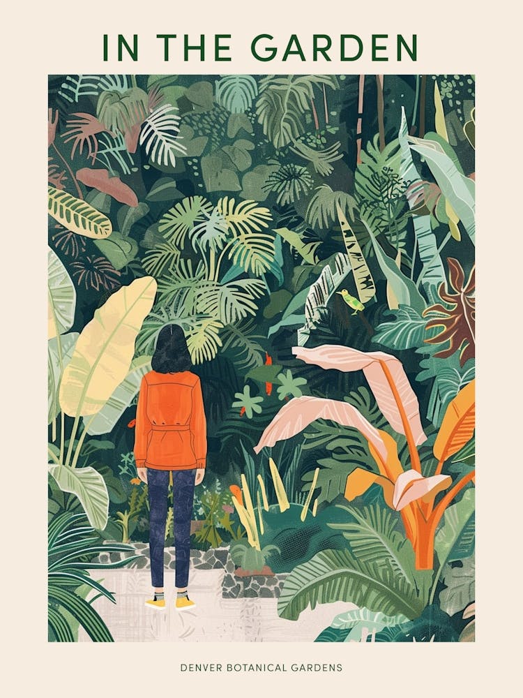 In The Garden Poster Denver Botanical Gardens 2