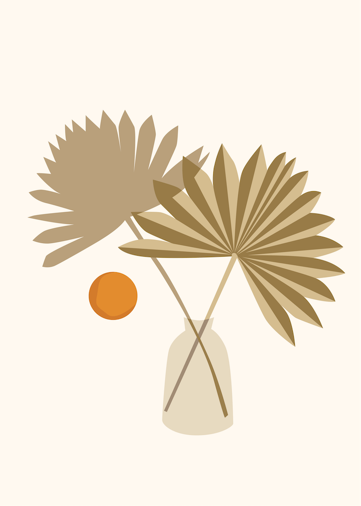 Abstract Art Flowers