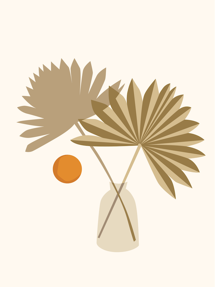 Abstract Art Flowers