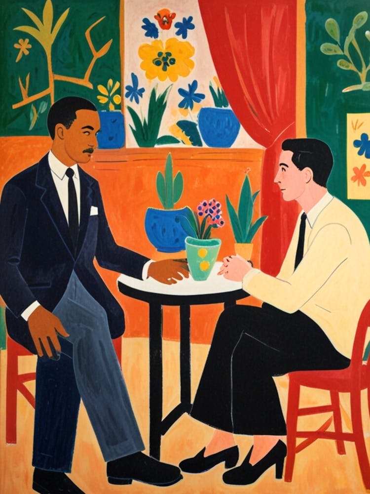 'Two People Talking'