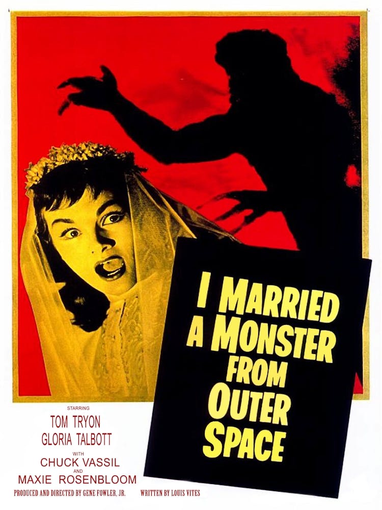 Movie Poster, I Married Monster From Outer Space