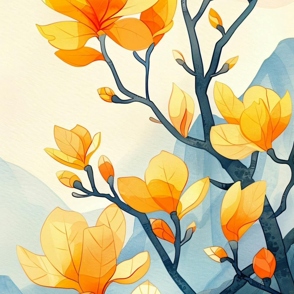 Magnolia Blossoms