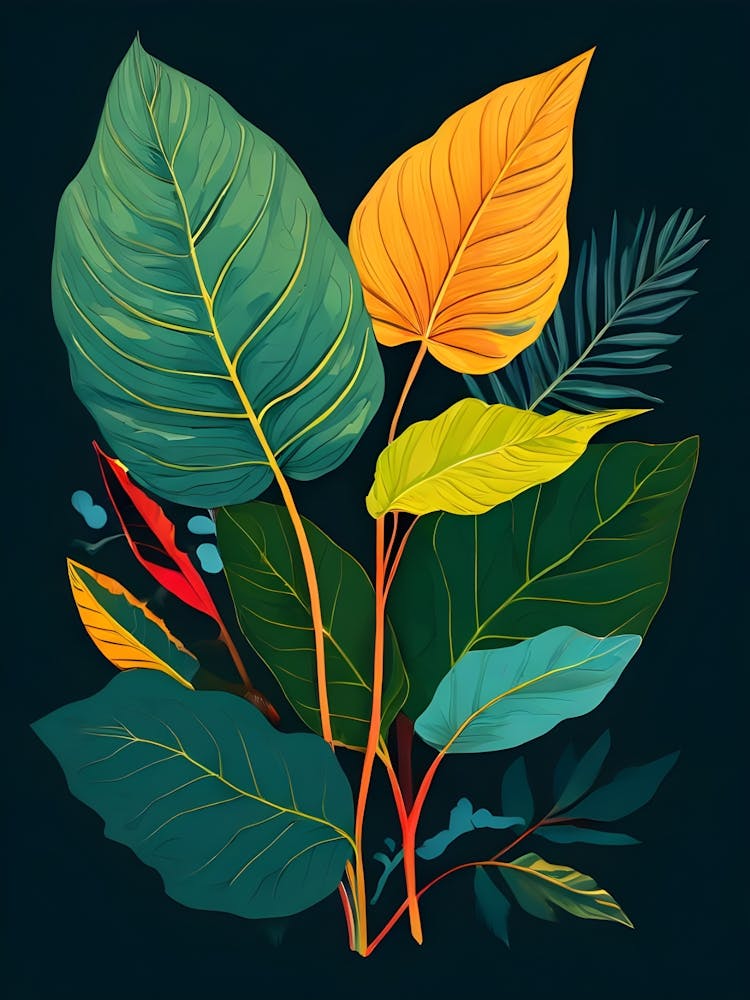 Tropical Leaves 21