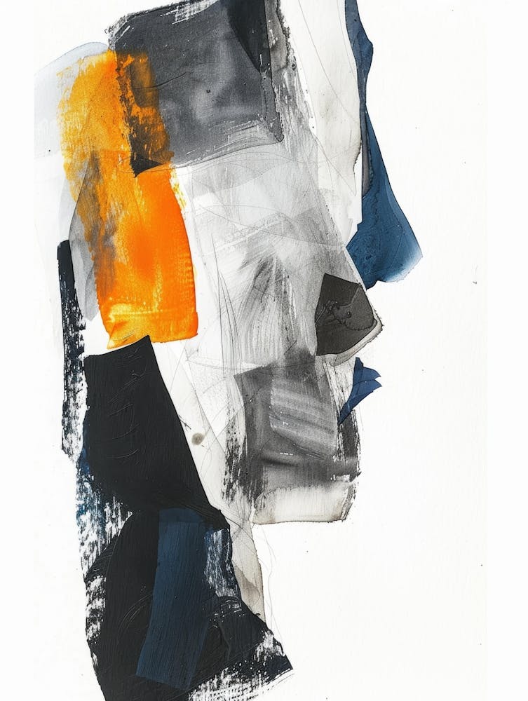 Abstract Portrait Of A Man 2