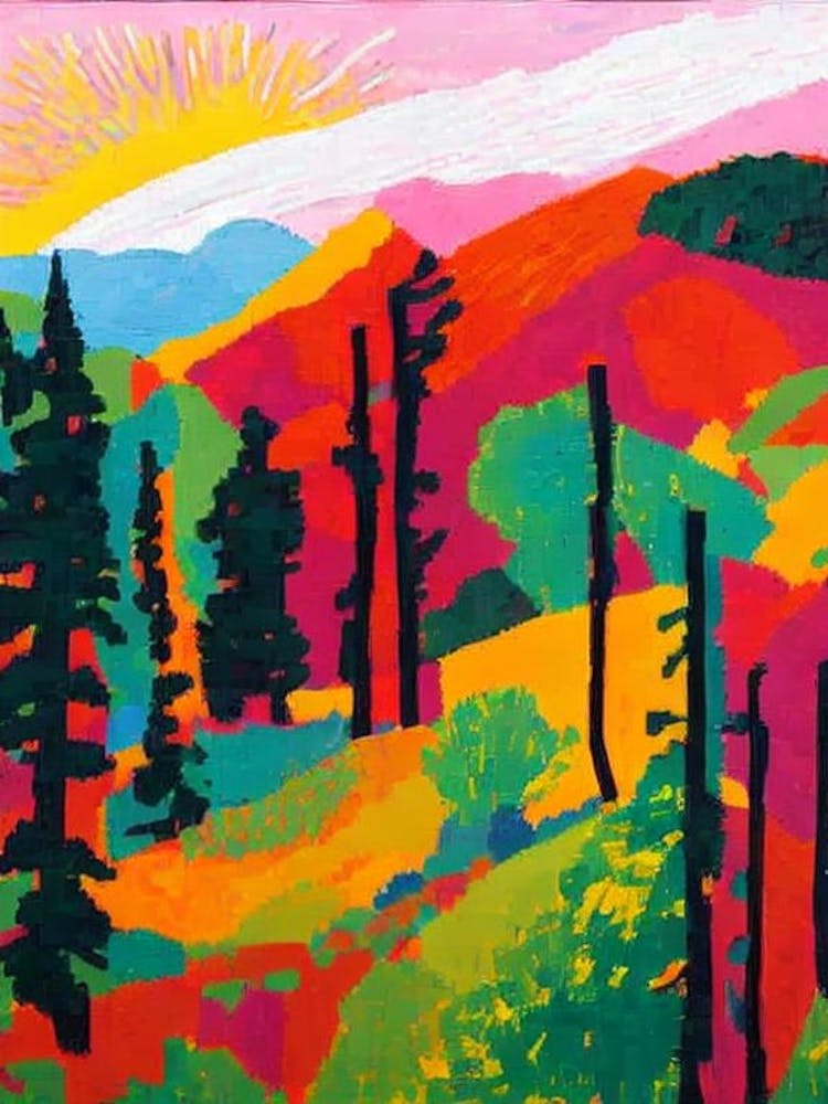 Altyn Abstract 1 Colourful