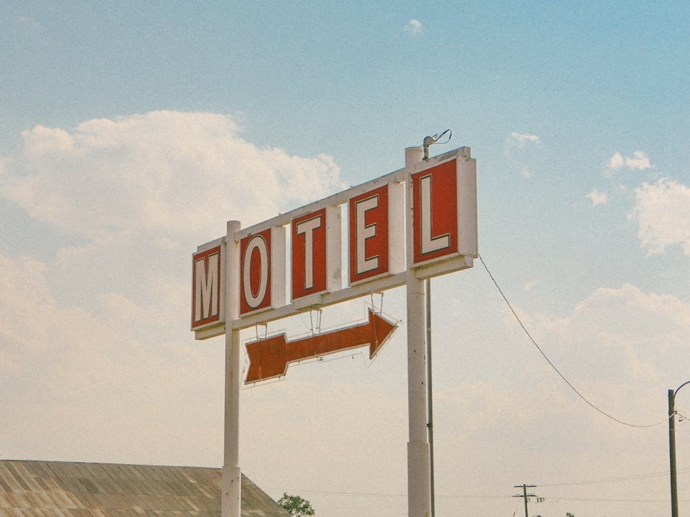 Motel Retro Vintage Sign
