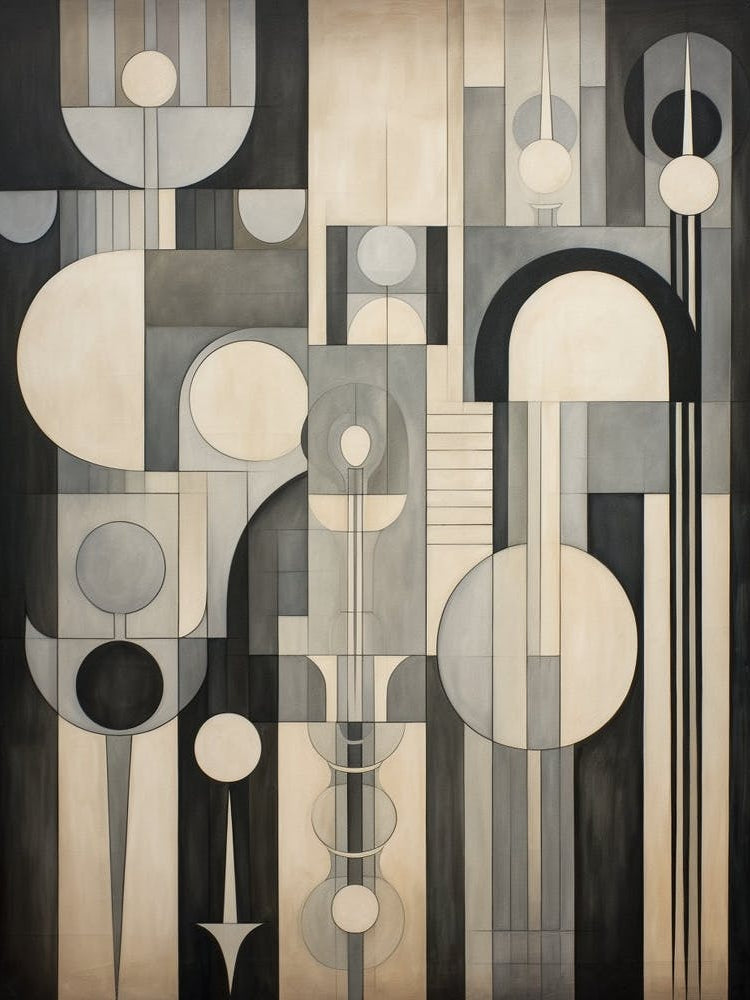 Whimsical Abstract Geometric Shapes 13