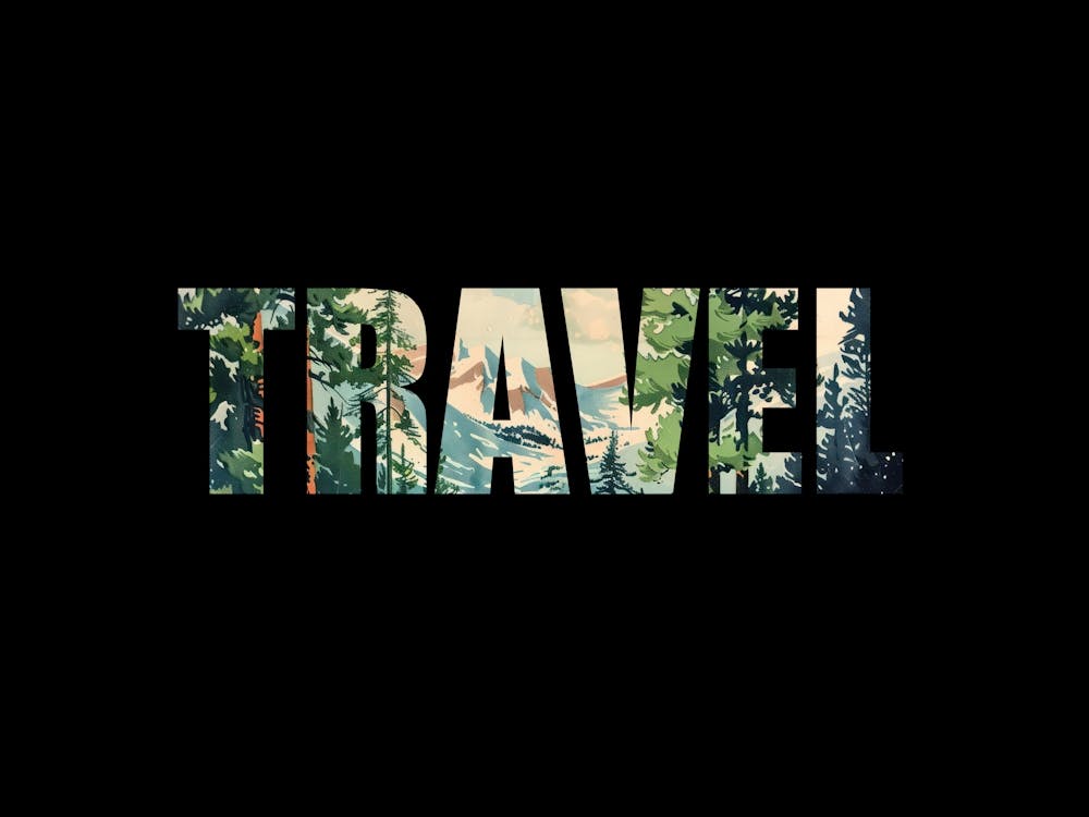 Travel Poster Vintage Retro Woods 7