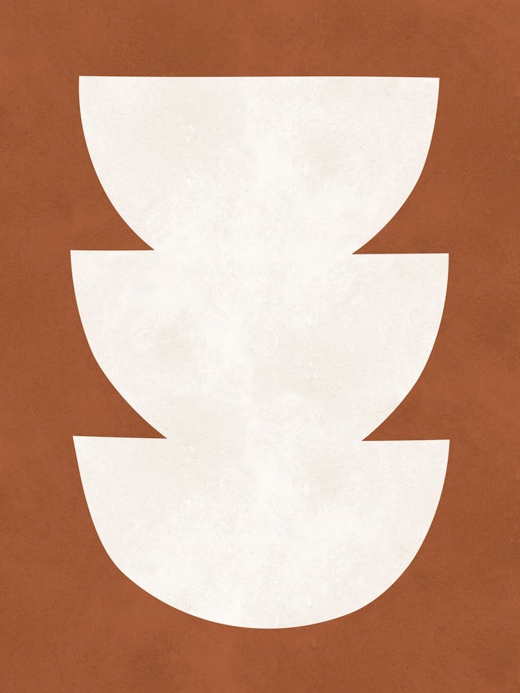 Art Géométrique Marron 6