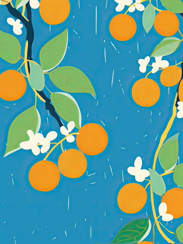Orange Illustration 4