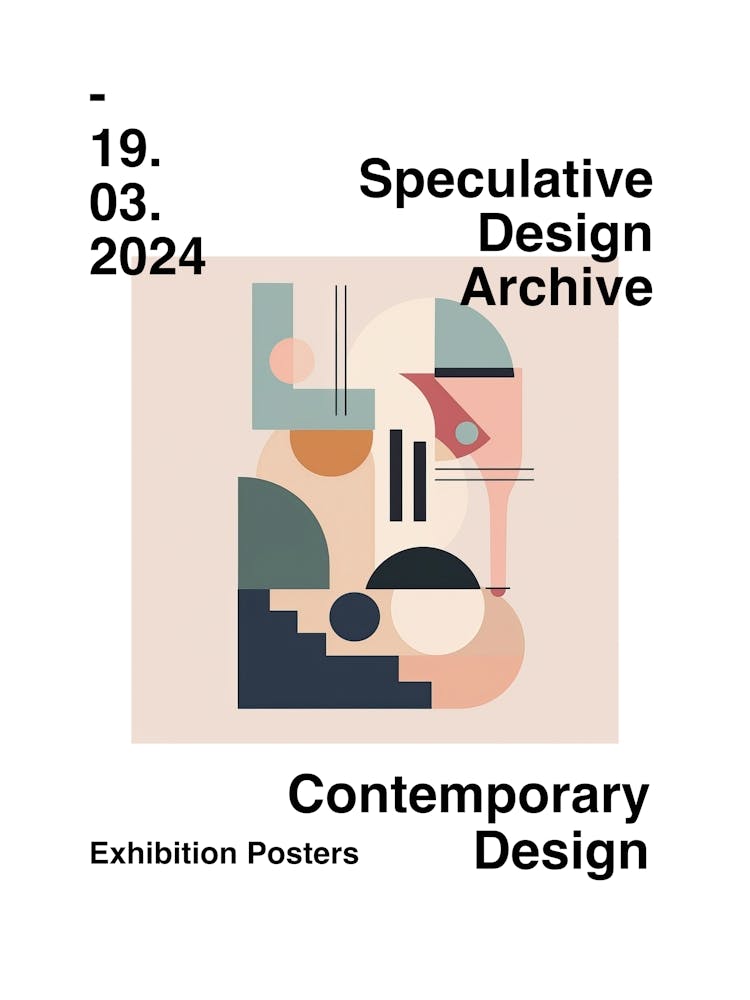 Speculative Design Archive Abstract Poster 24