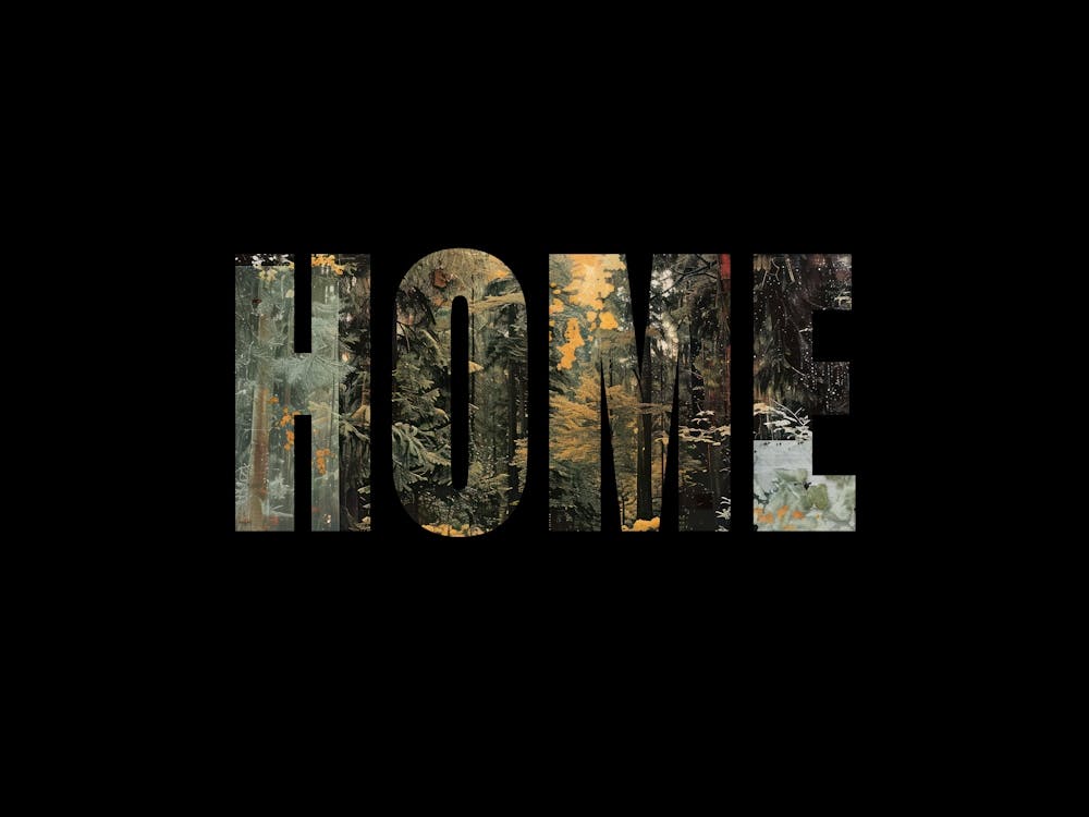 Home Poster Forest Collage 1