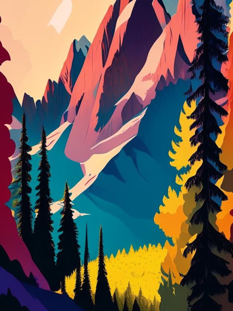 Dolomiti Bellunesi National Park Italy Pop MatisseII