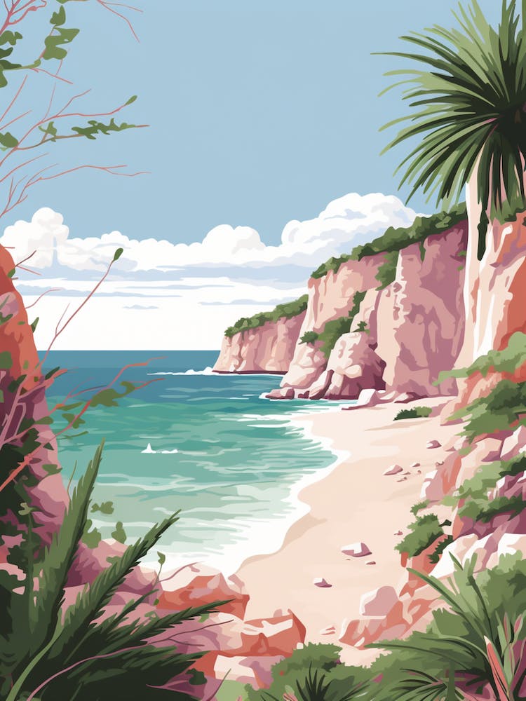 A Canvas Painting Of Navagio Beach Shipwreck Beach 2