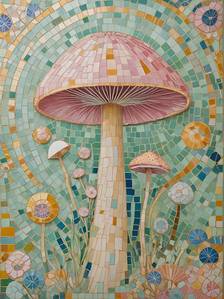 Mushroom Mosaic no1