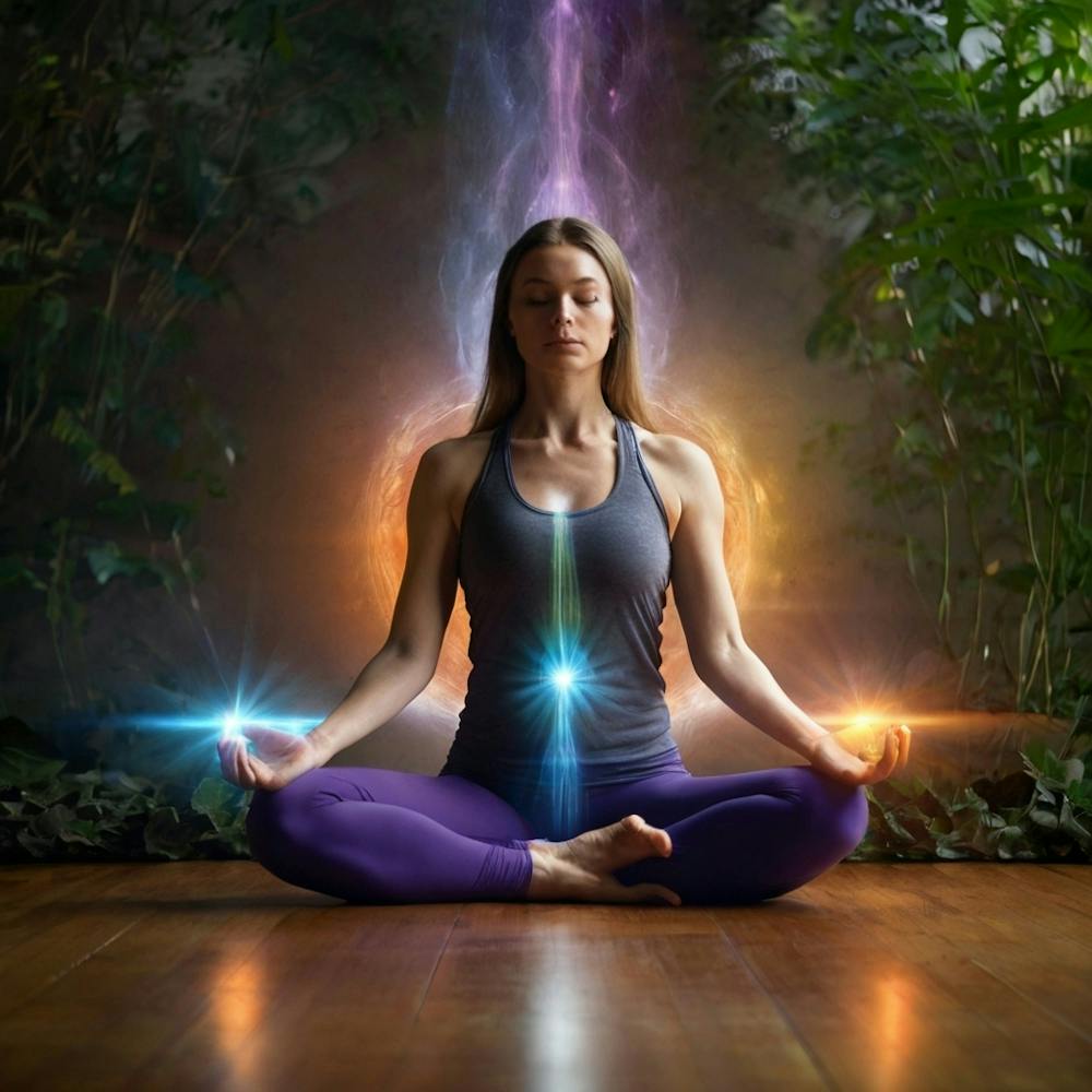 Meditating Woman