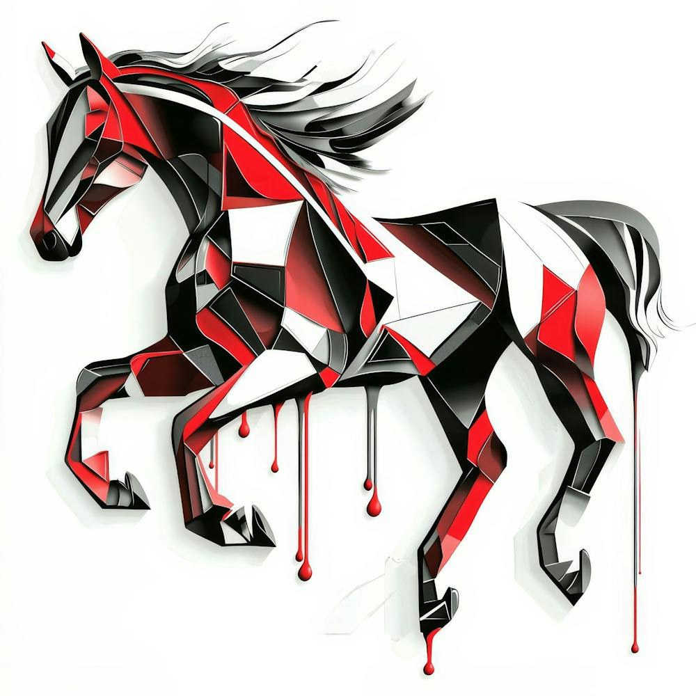 Abstract Horse