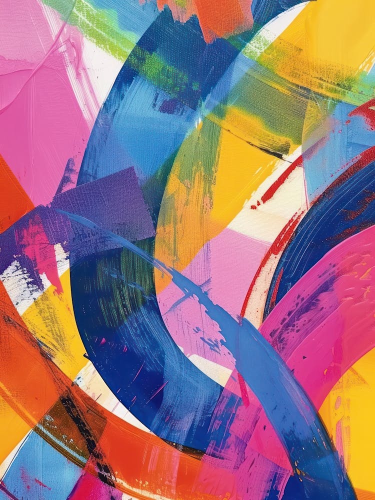 Coups de Pinceau Arc-en-ciel 15
